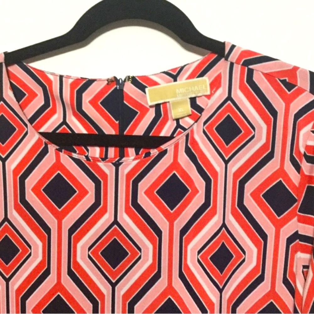 Michael Kors Long sleeved shift dress